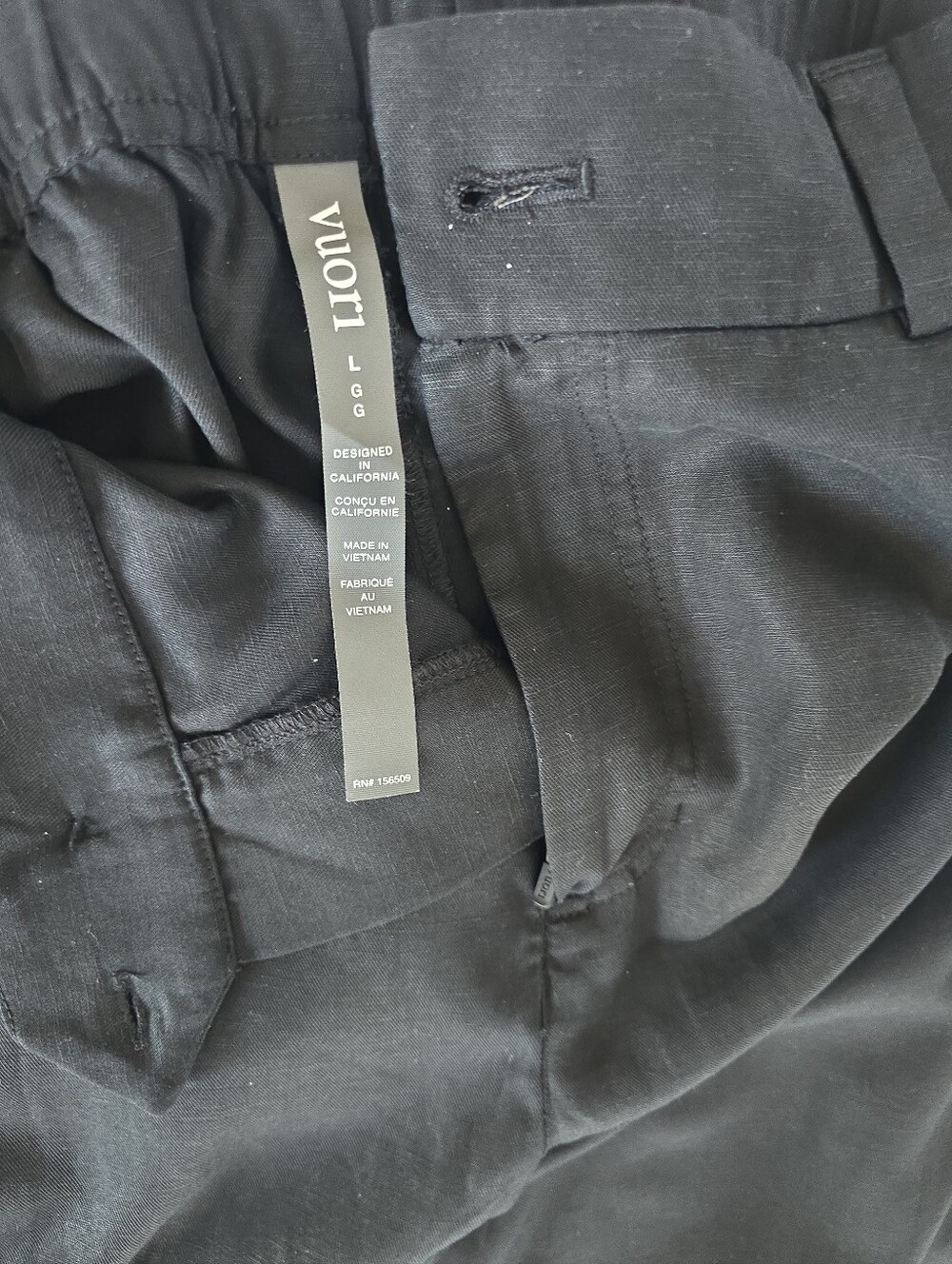 Vuiori Trestles Twill Wide Leg Trousers - Picture 11 of 12